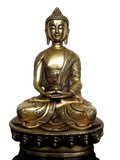 Statue bouddha méditation