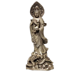Statue bouddha protection enfant